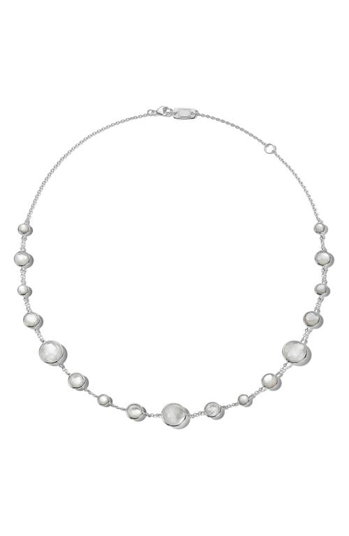 Ippolita Lollipop Lollitini Necklace In Silver/mother Of Pearl