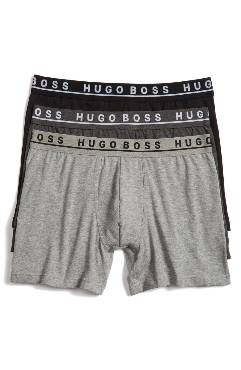 BOSS 3-Pack Stretch Cotton Boxer Briefs | Nordstrom
