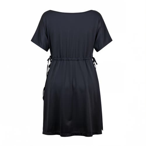 Uv Skinz Short Cover-up In Black