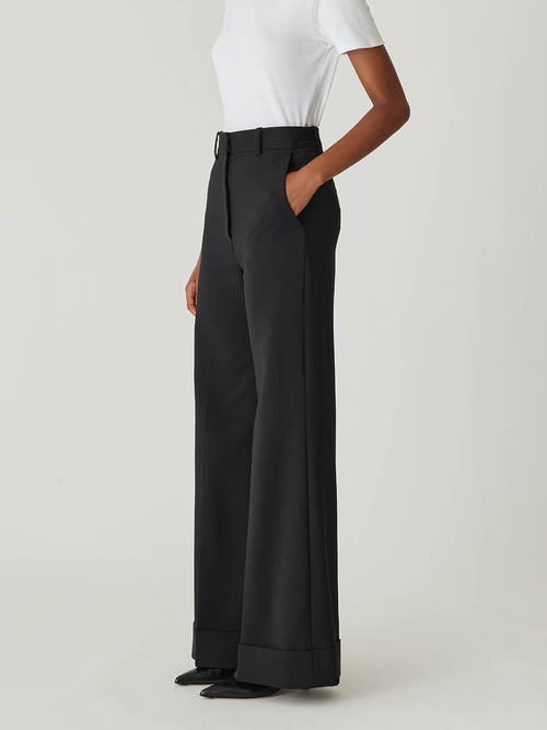 REBECCA TAYLOR REBECCA TAYLOR REFINED SUITING WIDE LEG TROUSER