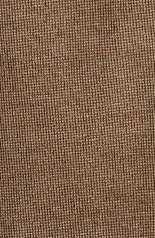 Johnston & Murphy Fine Wale Corduroy Button-down Shirt In Brown
