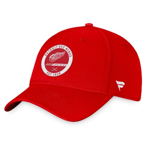 Men's Fanatics Branded Black Detroit Red Wings 2023 NHL Draft Flex Hat