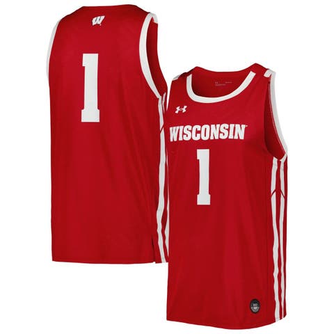 Under Armour Wisconsin Jonathan Taylor Jersey (Red)