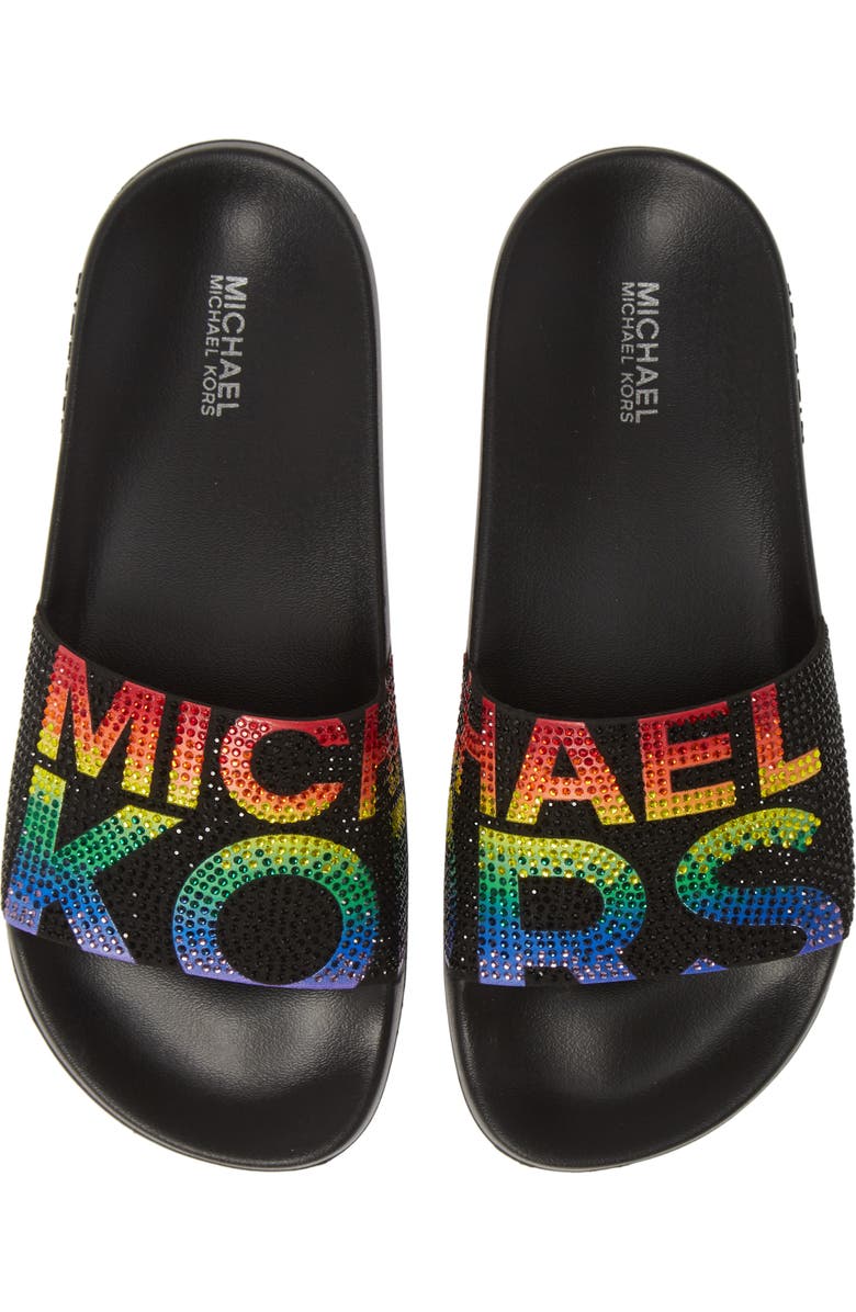 MICHAEL Michael Kors Gilmore Slide Sandal, Main, color, 