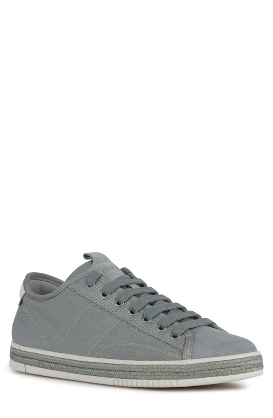 ambulancia Restricción Comida Geox Pieve Canvas Sneaker In Light Pastel Gray | ModeSens
