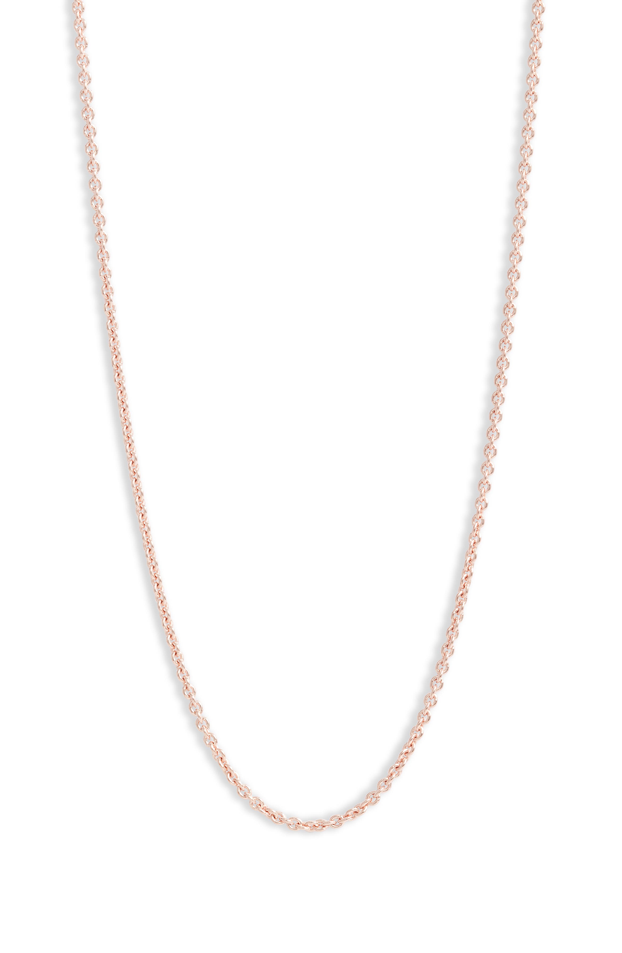 rose gold necklaces sale