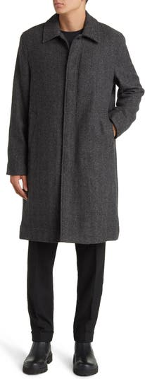 Chester Wool Herringbone Coat