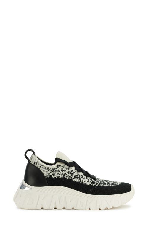 Dkny Laith K44 Platform Sneaker In Black