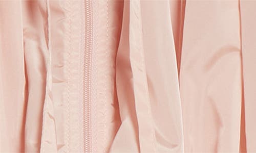 Shop Alaïa Balloon Crop Taffeta Jacket In Rose Pale