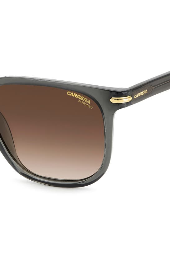 Shop Carrera Eyewear 54mm Rectangular Sunglasses In Grey