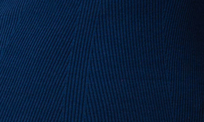 Shop Akris Twist Cotton Sweater In 007-blue Angel