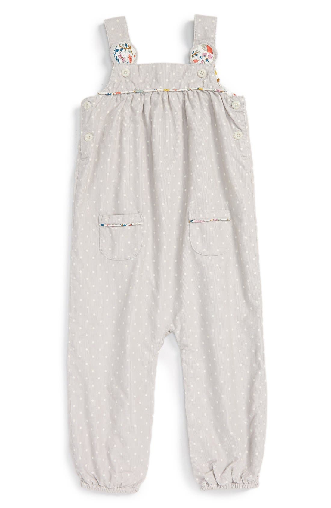 Mini Boden Corduroy Romper (Baby Girls & Toddler Girls) Nordstrom