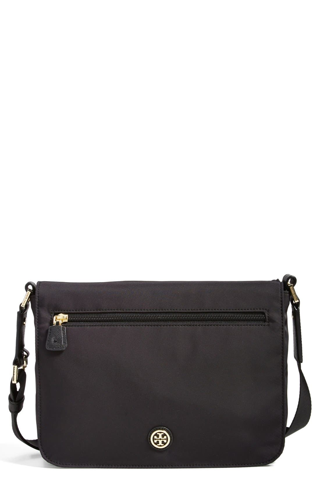 tory burch nylon messenger bag