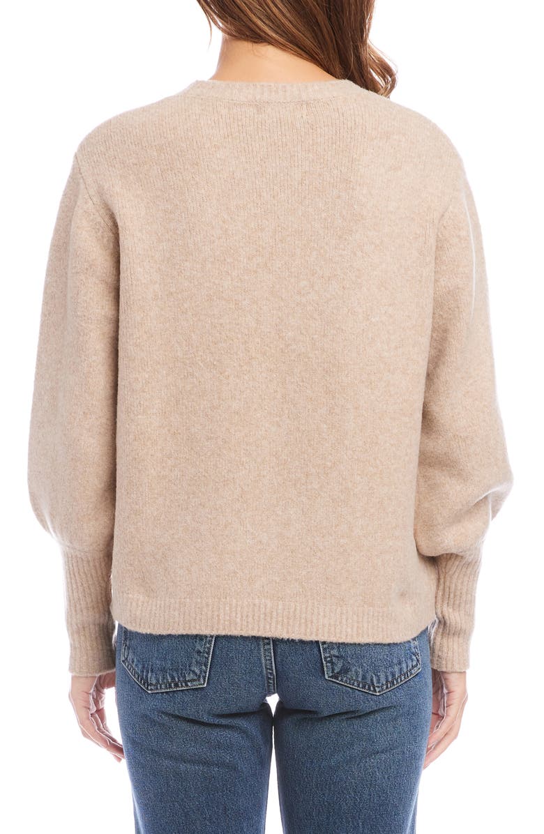 FIFTEEN TWENTY Puff Sleeve Sweater | Nordstrom