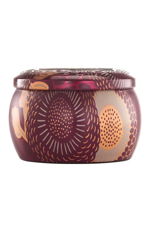 Voluspa Foraged Wildberry Mini Tin Candle In Foraged Wildberry