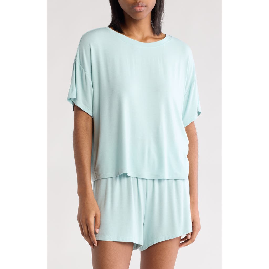 Nordstrom Rack Tranquility Boxy Short Pajamas In Green