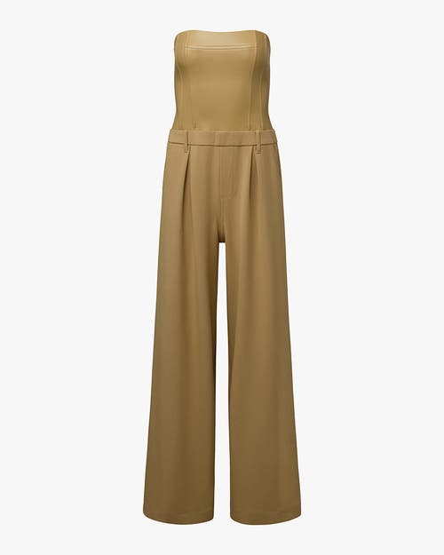 WEWOREWHAT WEWOREWHAT CORSET WIDE LEG JUMPSUIT 