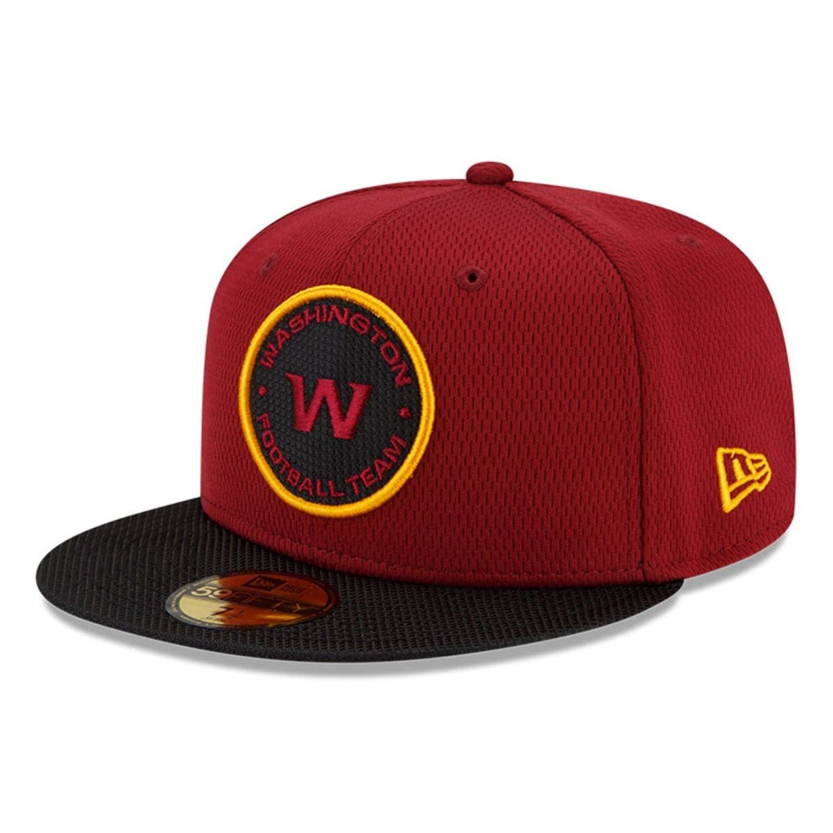 washington football team black hat