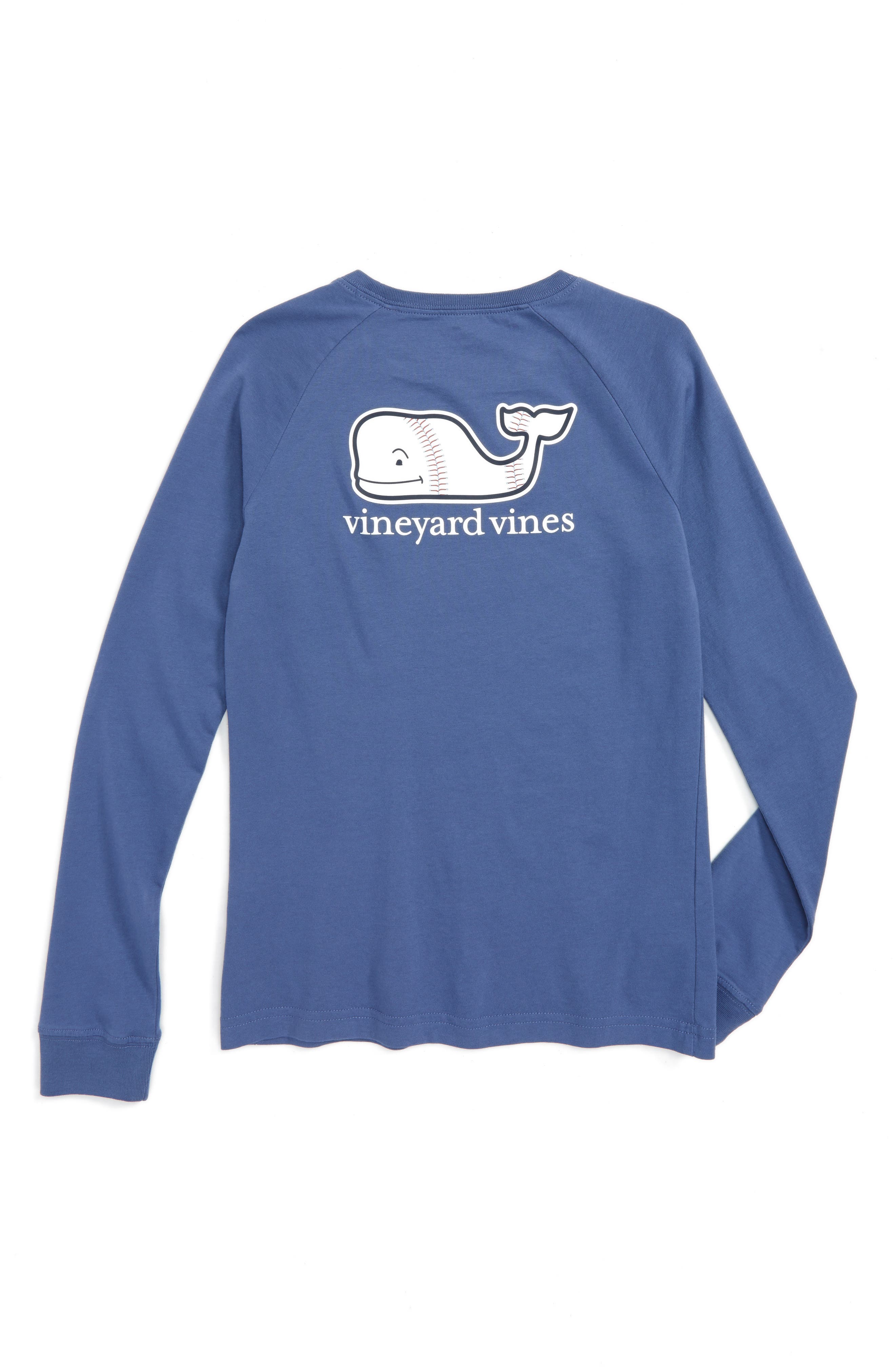 vineyard vines baseball long sleeve