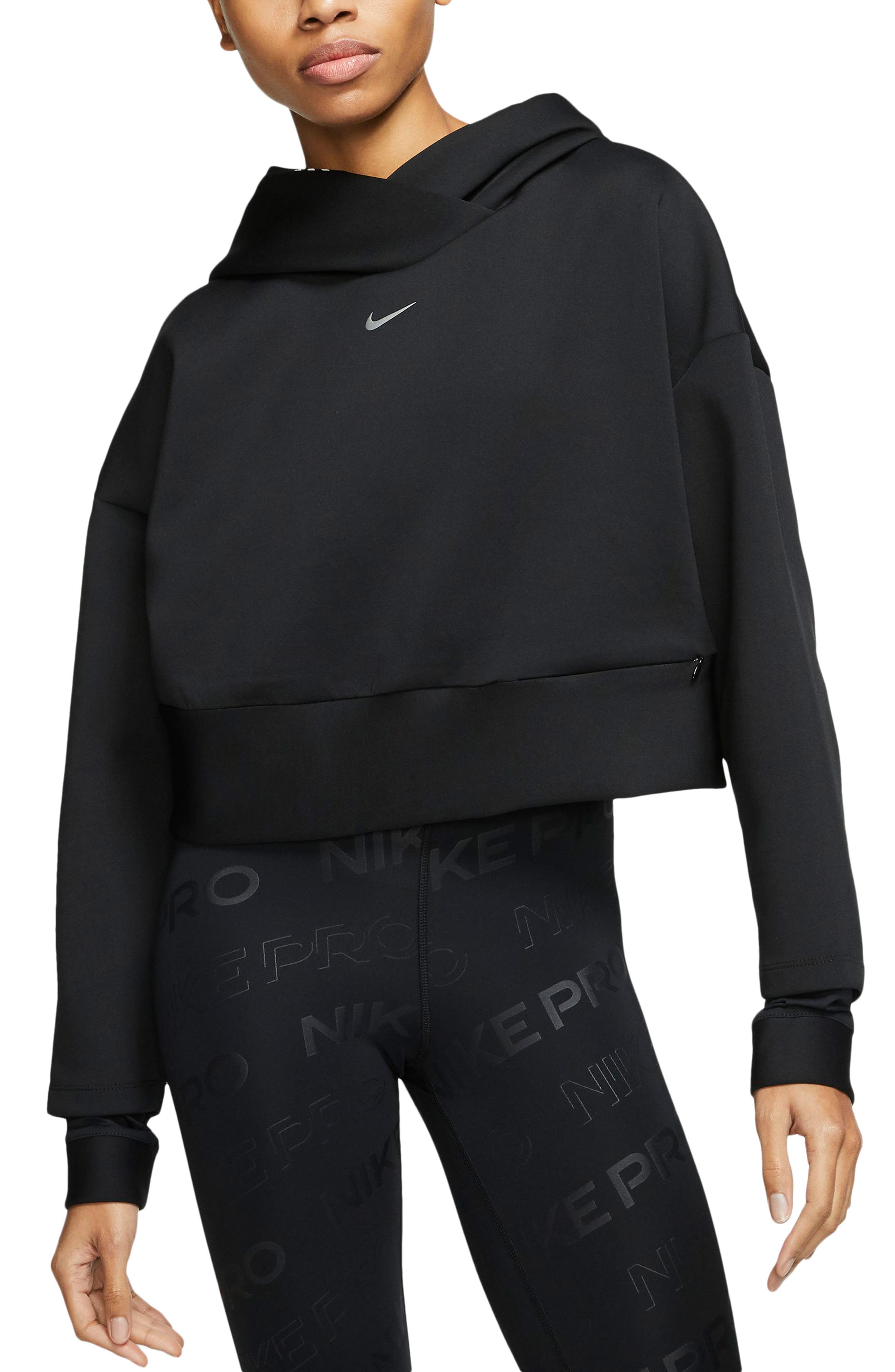 Nike Pro Fleece Pullover Hoodie | Nordstrom