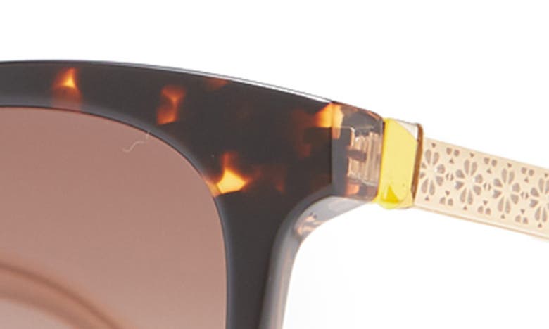 Kate Spade Kinsley 55mm Cat Eye Sunglasses In Brown | ModeSens