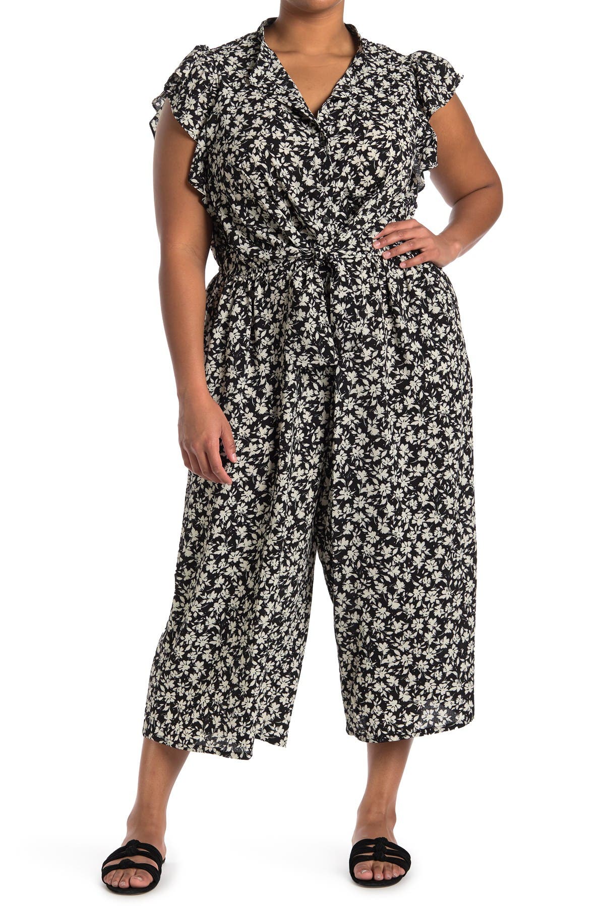 london times floral jumpsuit