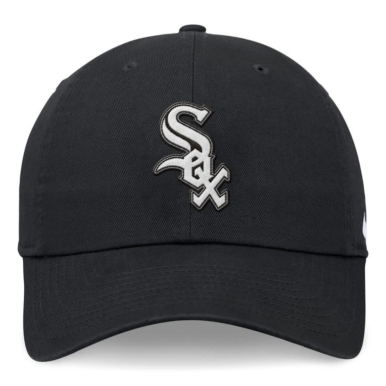 Shop Nike Black Chicago White Sox Evergreen Club Adjustable Hat