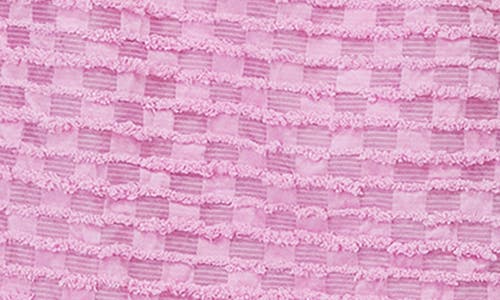 Lost + Wander Paloma Textured Minidress In Pink