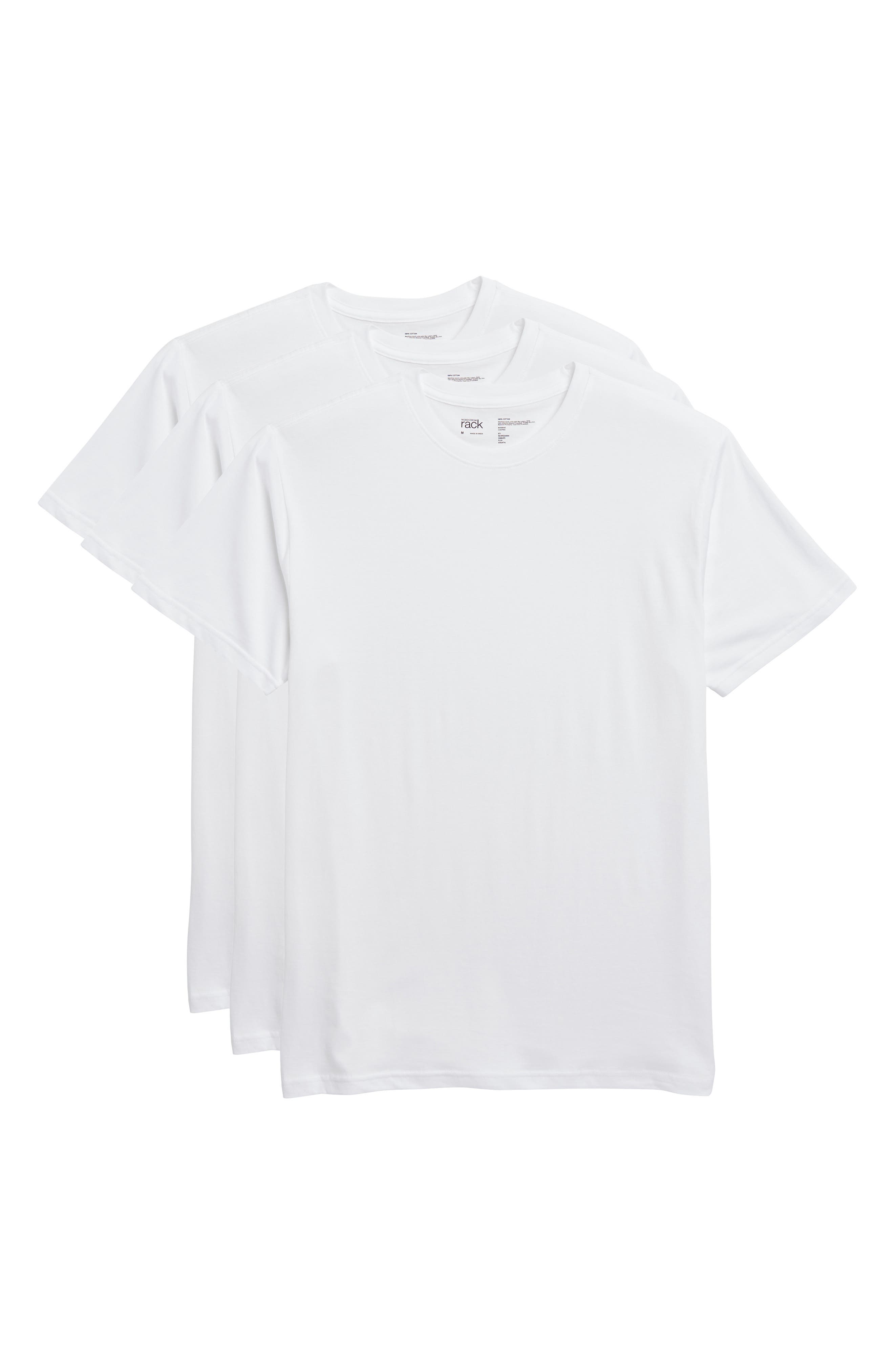 NORDSTROM RACK 3-Pack Crewneck Cotton T-Shirts | Nordstromrack