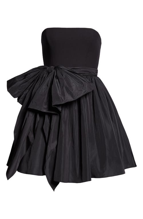 Shop Cinq À Sept Liv Strapless Dress In Black