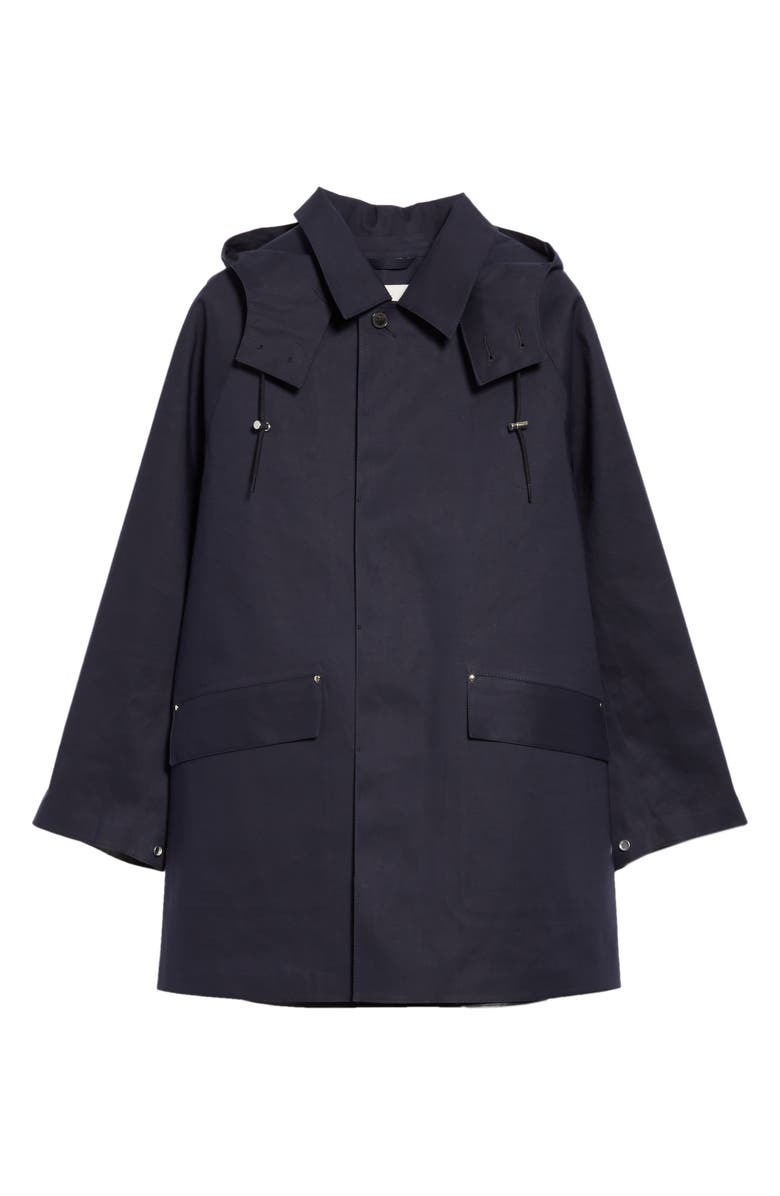 Mackintosh Waterproof Bonded Cotton Raincoat With Removable Hood ...