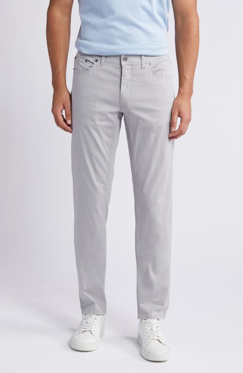 Brax Cooper Fancy Regular Fit Five-Pocket Pants in Silver at Nordstrom, Size 34 X 34