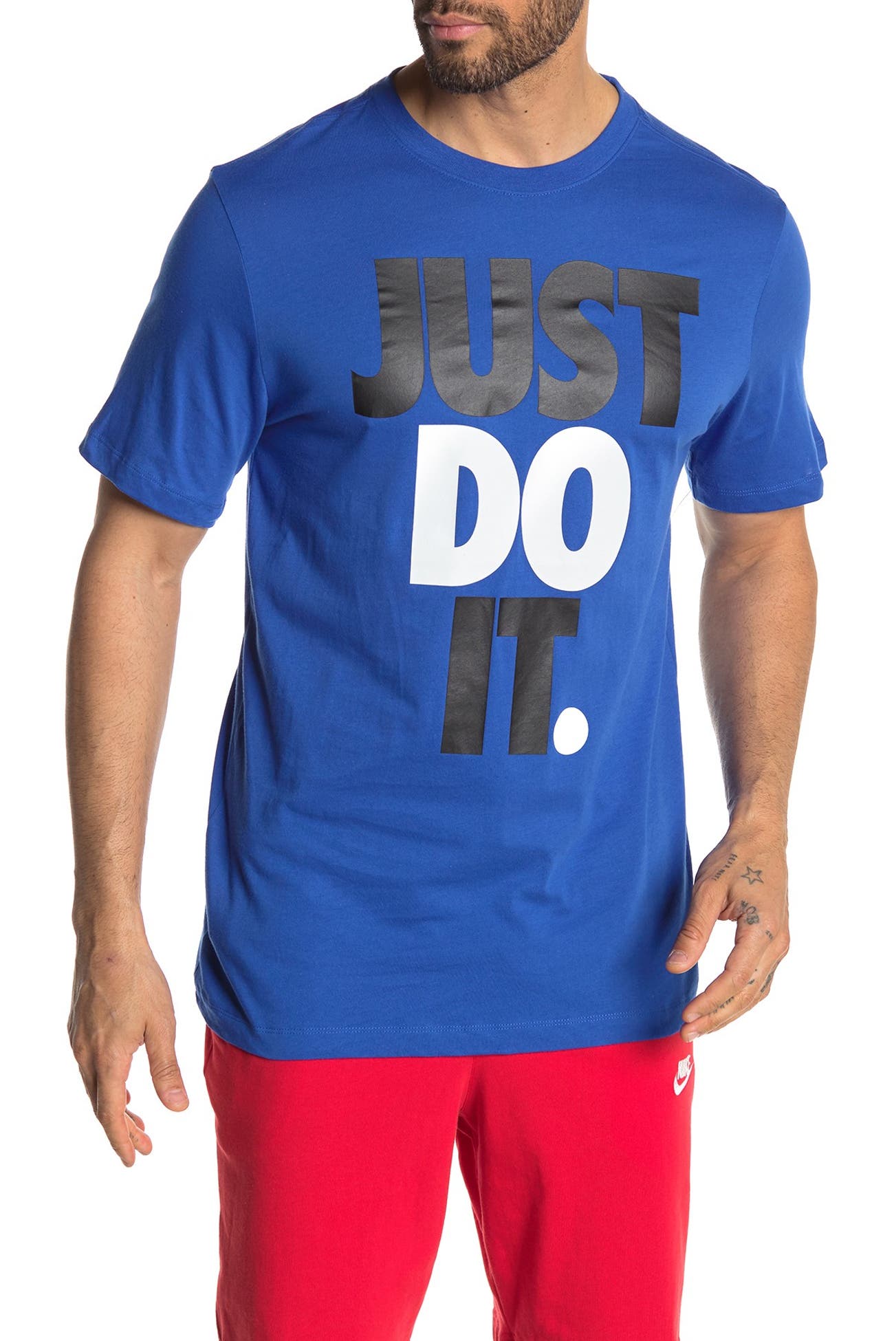 Nike Just Do It Print Short Sleeve TShirt Nordstrom Rack