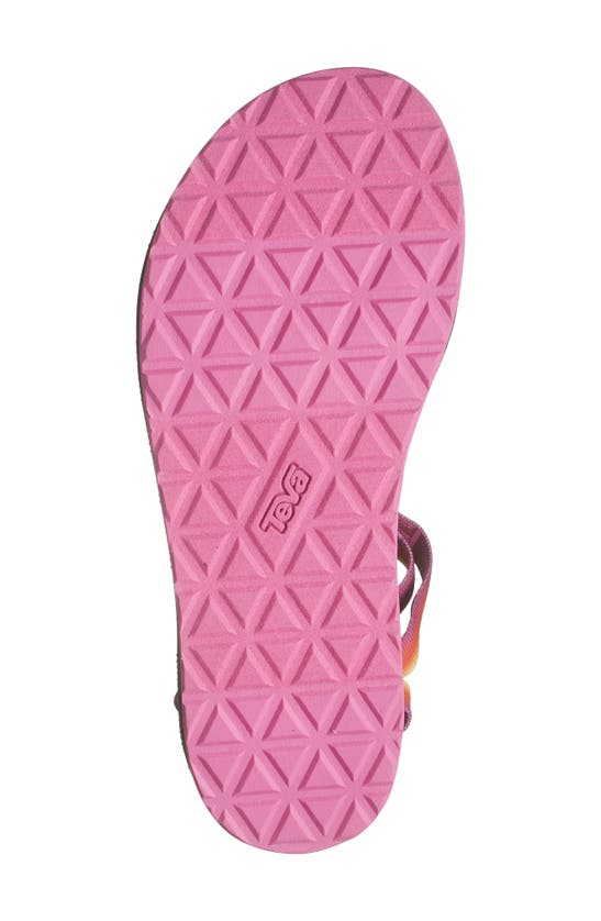 Shop Teva Original Universal Gradiate Sport Sandal In Rose Violet