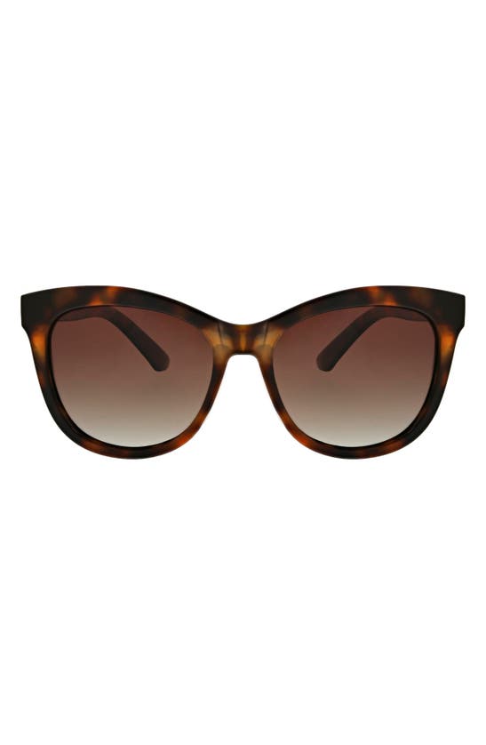 Hurley 54mm Butterfly Sunglasses In Tort