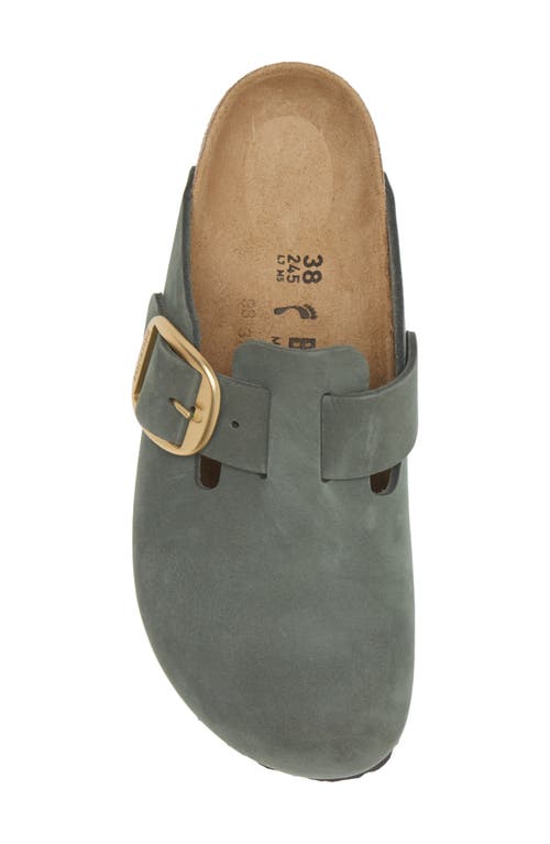 Shop Birkenstock Boston Big Buckle Clog In Thyme