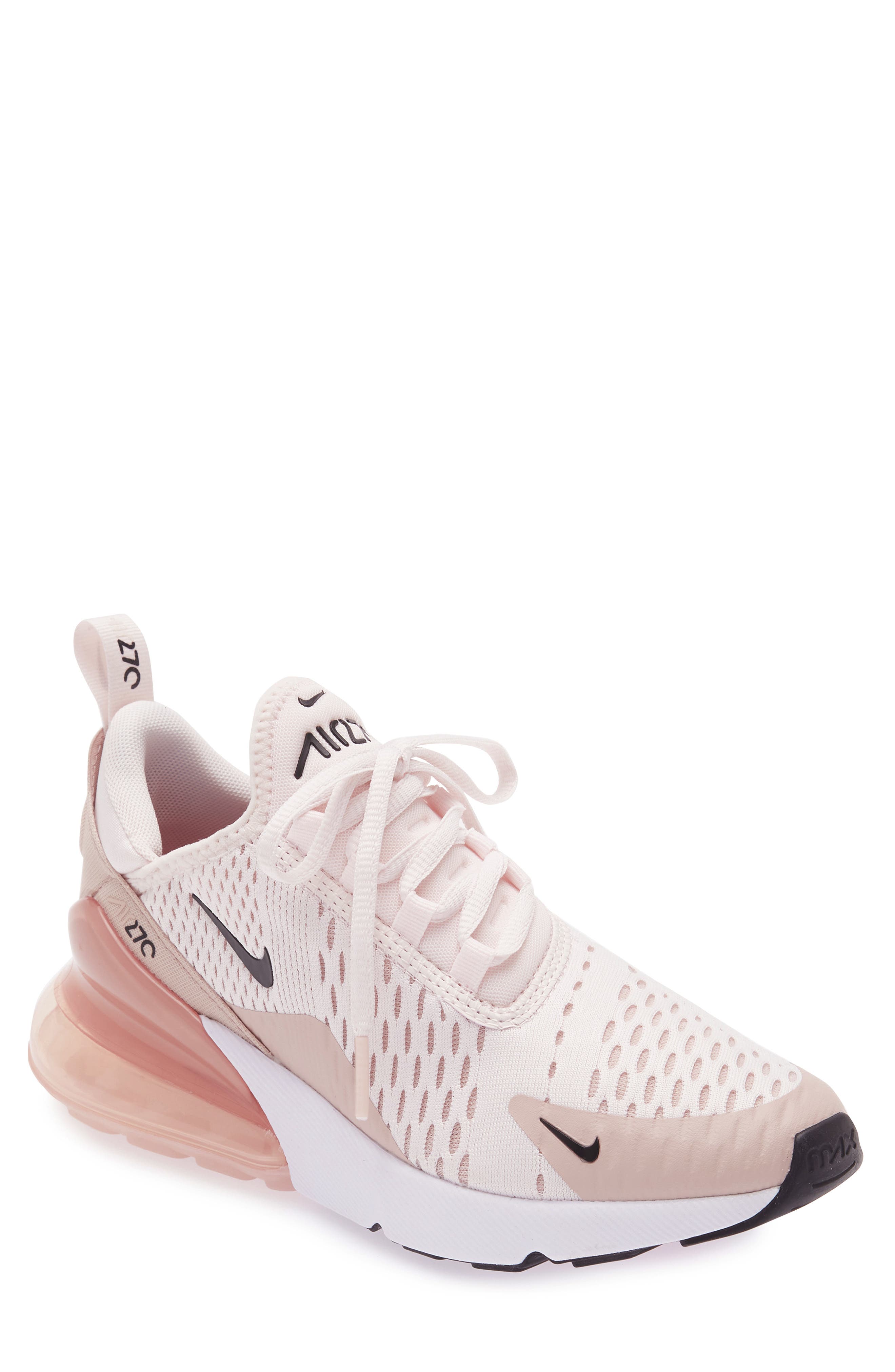 light pink nikes womens