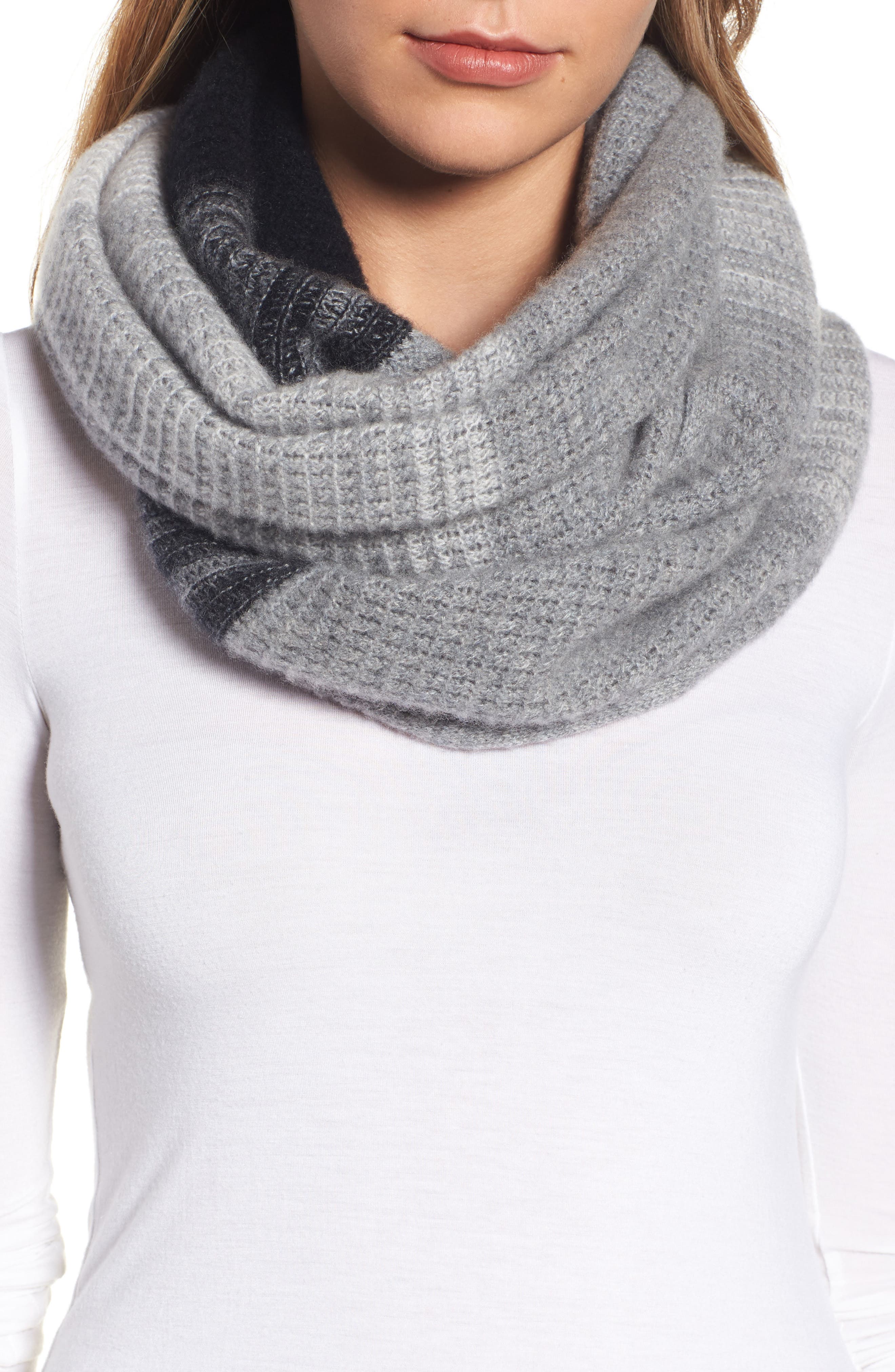 Halogen® Ombré Cashmere Infinity Scarf Nordstrom