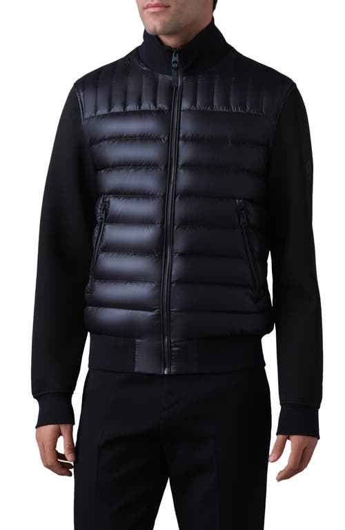 Shop Mackage Collin-r Quilted Down Puffer Jacket In Black