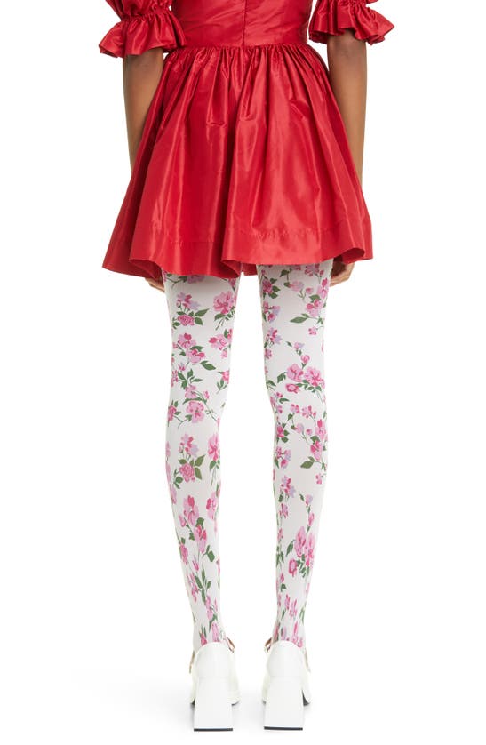 CAFE FORGOT X ZEPHERINA FOUND AT THE TOP OF THE MOUNTAIN FLORAL TIGHTS