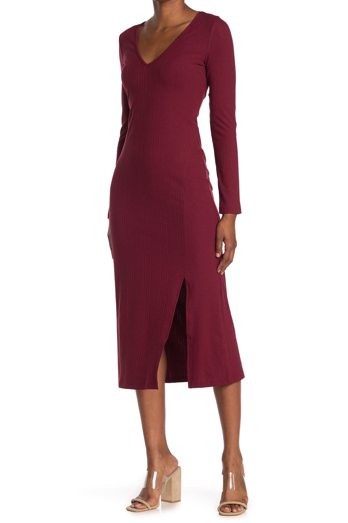 nordstrom rack long black dress