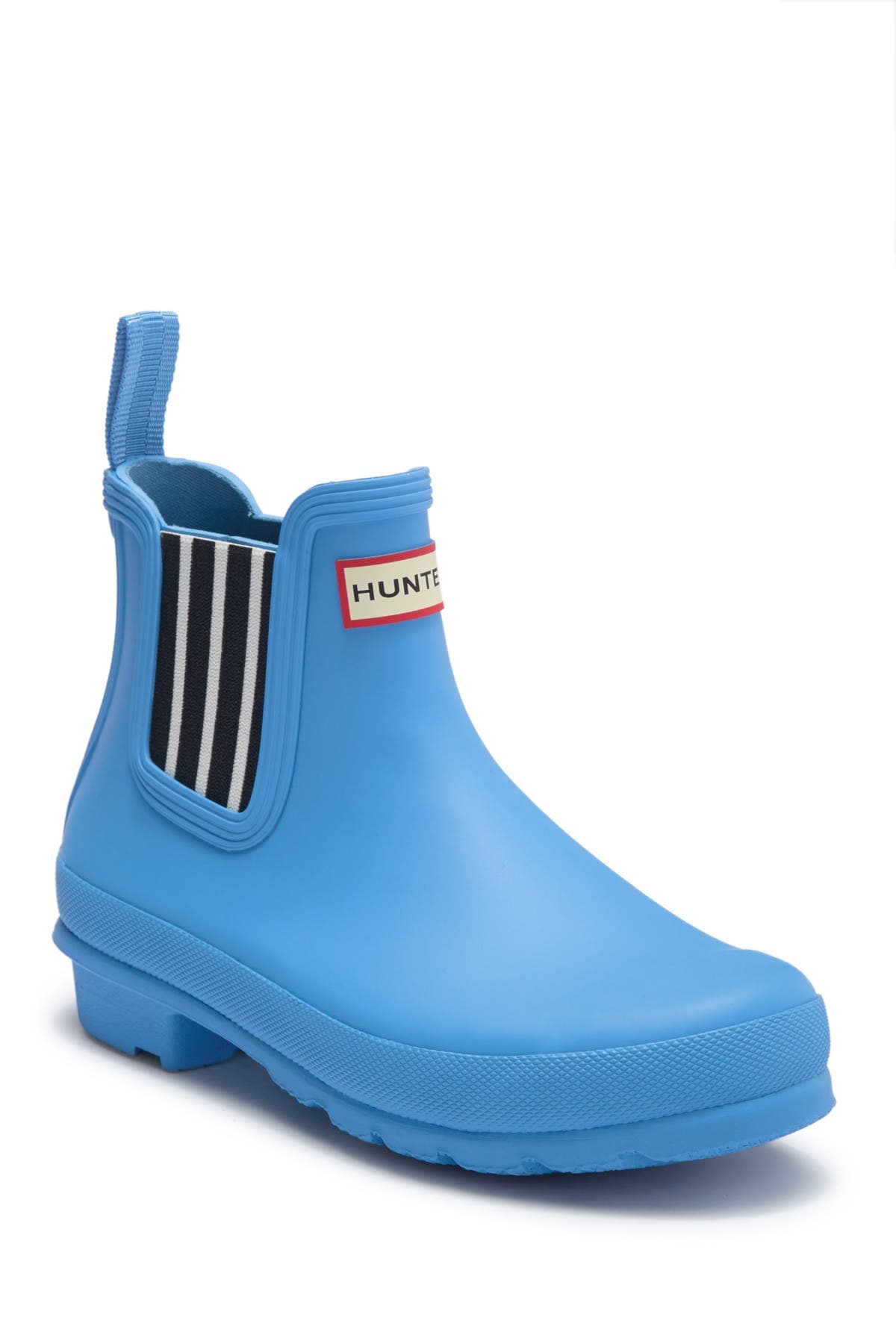 hunter garden stripe chelsea boots