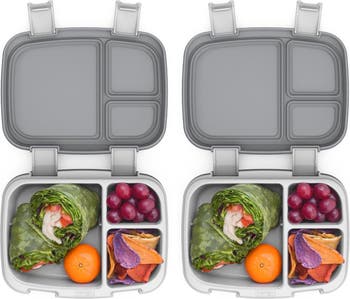 Modern Versatile 4compartment Bentostyle Lunch Box For Adults And Teens  Leakresi