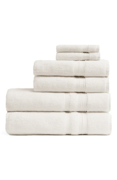 Plush Beige Bath Towels in Bulk