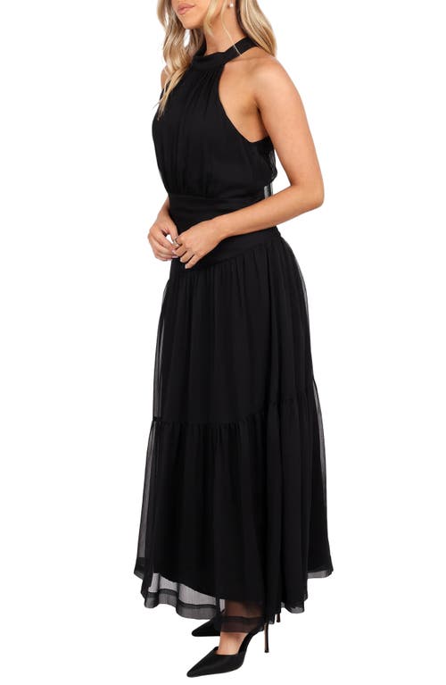 Petal And Pup Petal & Pup Eden Halter Maxi Dress In Black