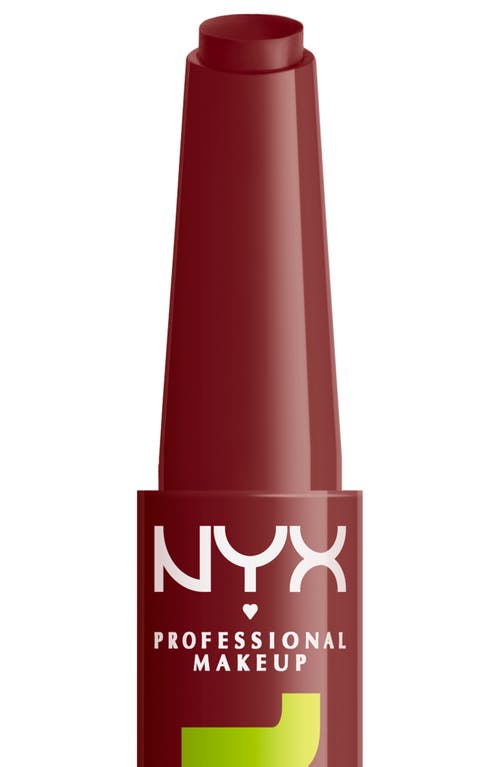 Nyx Professional Makeup Fat Oil Slick Click Shiny Lip Balm In In A Mood