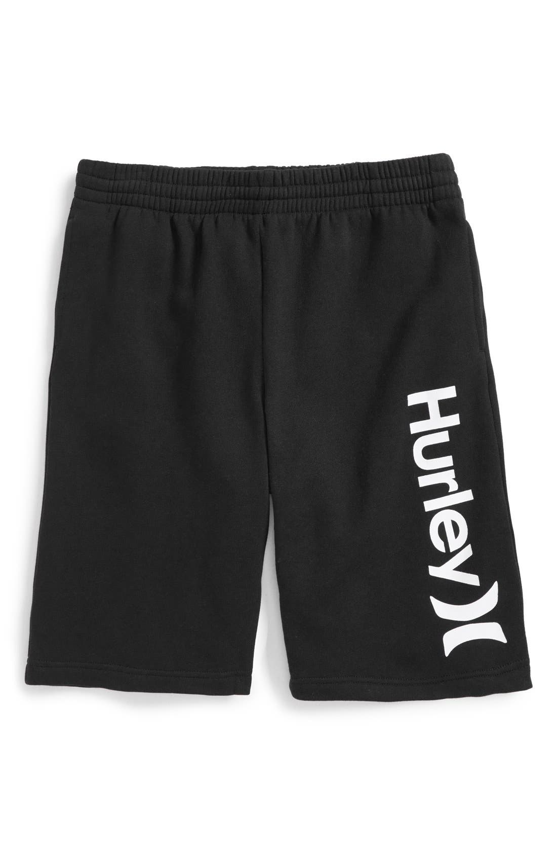 hurley sweat shorts