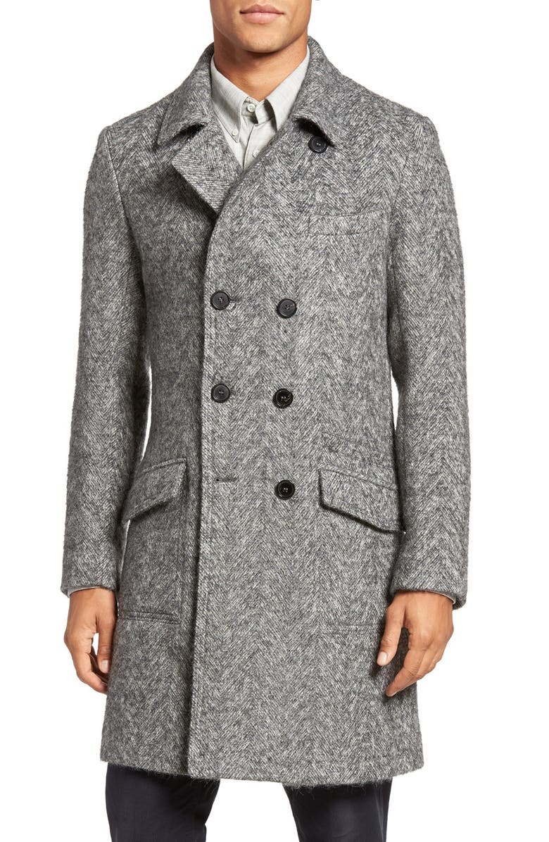 Billy Reid Bowery Double Breasted Long Coat | Nordstrom