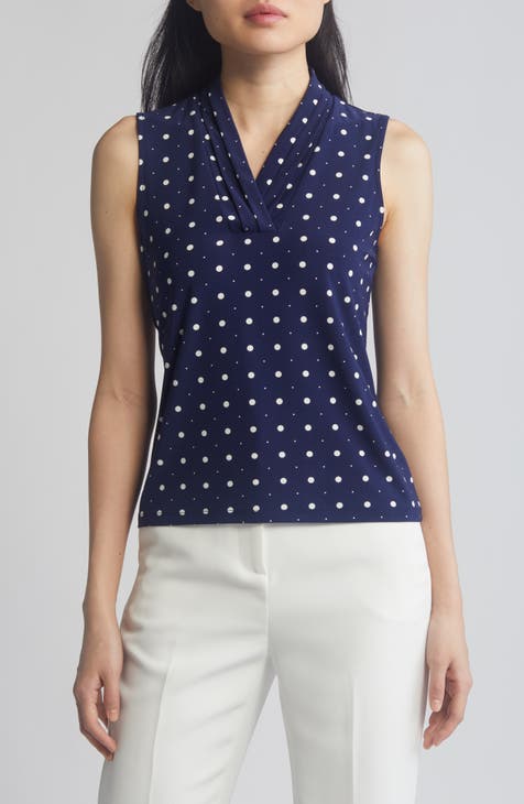 Navy and White Polka Dot Leggings – Heartbreak Boutique