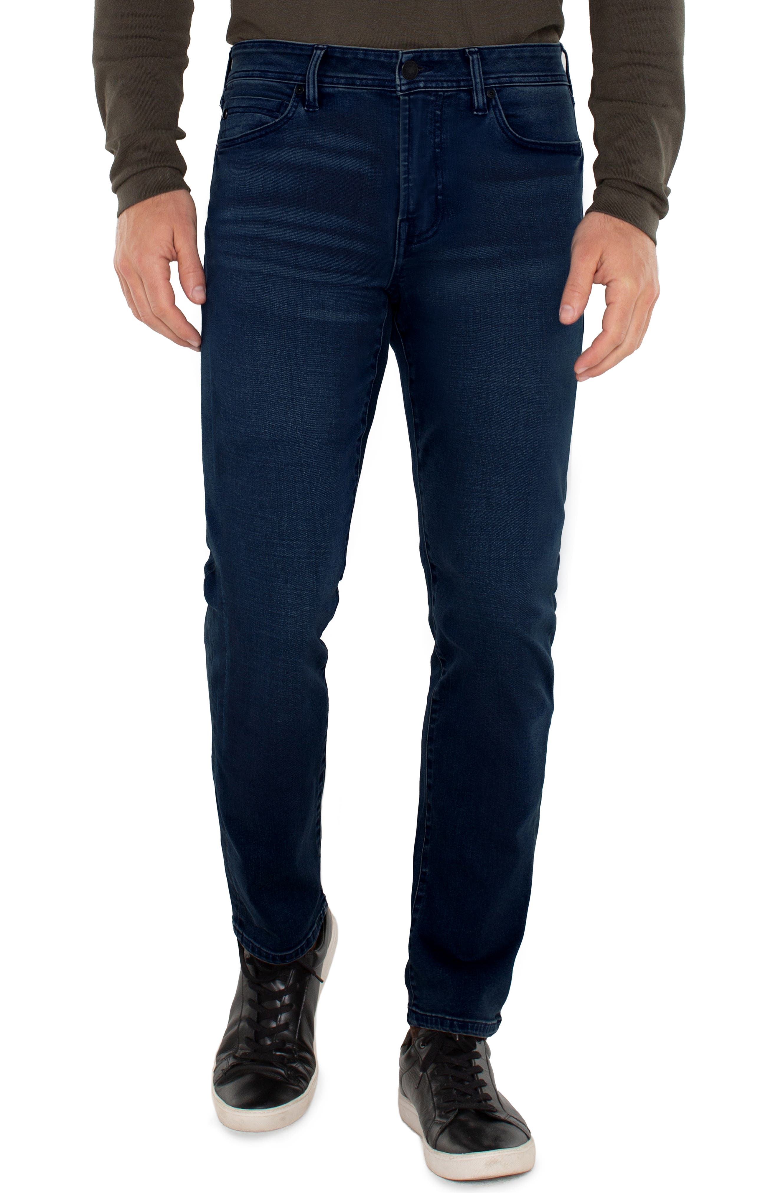 Liverpool Kingston Modern Slim Straight Leg Jeans in El Dorado 